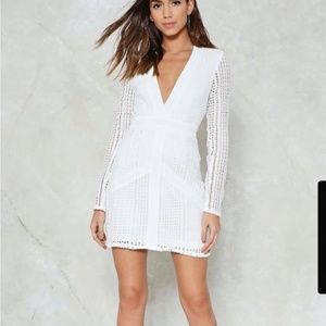 Nasty gal the hole shebang crochet dress